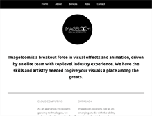 Tablet Screenshot of imageloomvfx.com